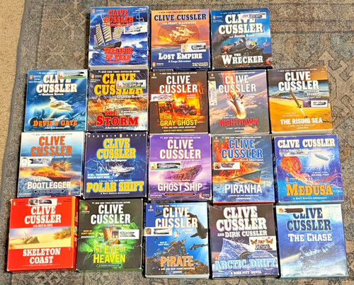 Clive cussler audio - cussler, cd