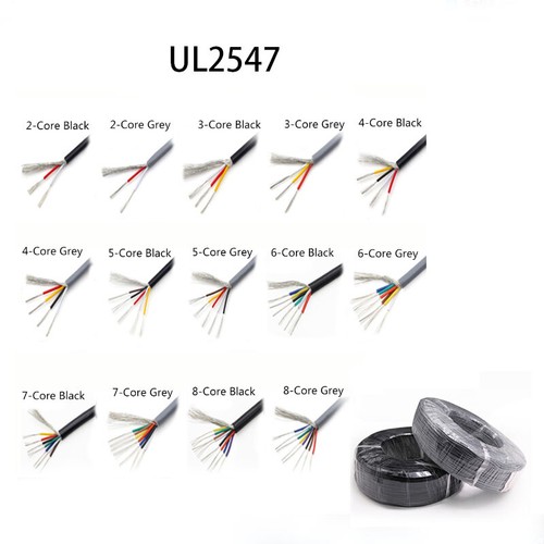 Ul2547 awg 5 6 - 18-28, 2/3/4/5/6/7/8