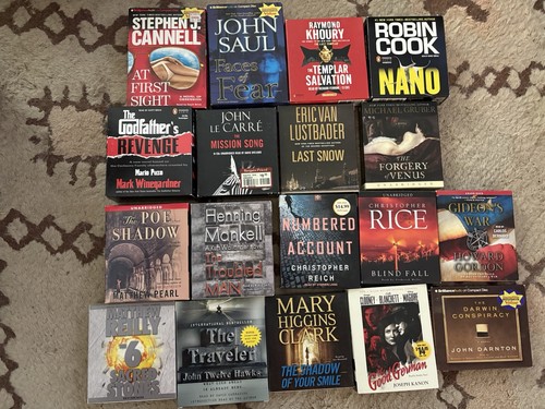 Huge lot audio - huge, books