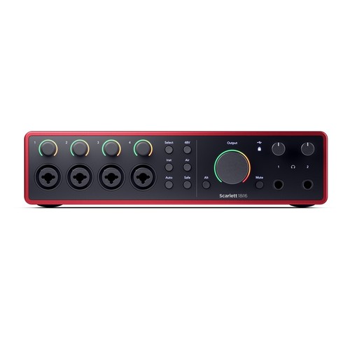 Focusrite scarlett 18i16 4th - scarlett, (4th